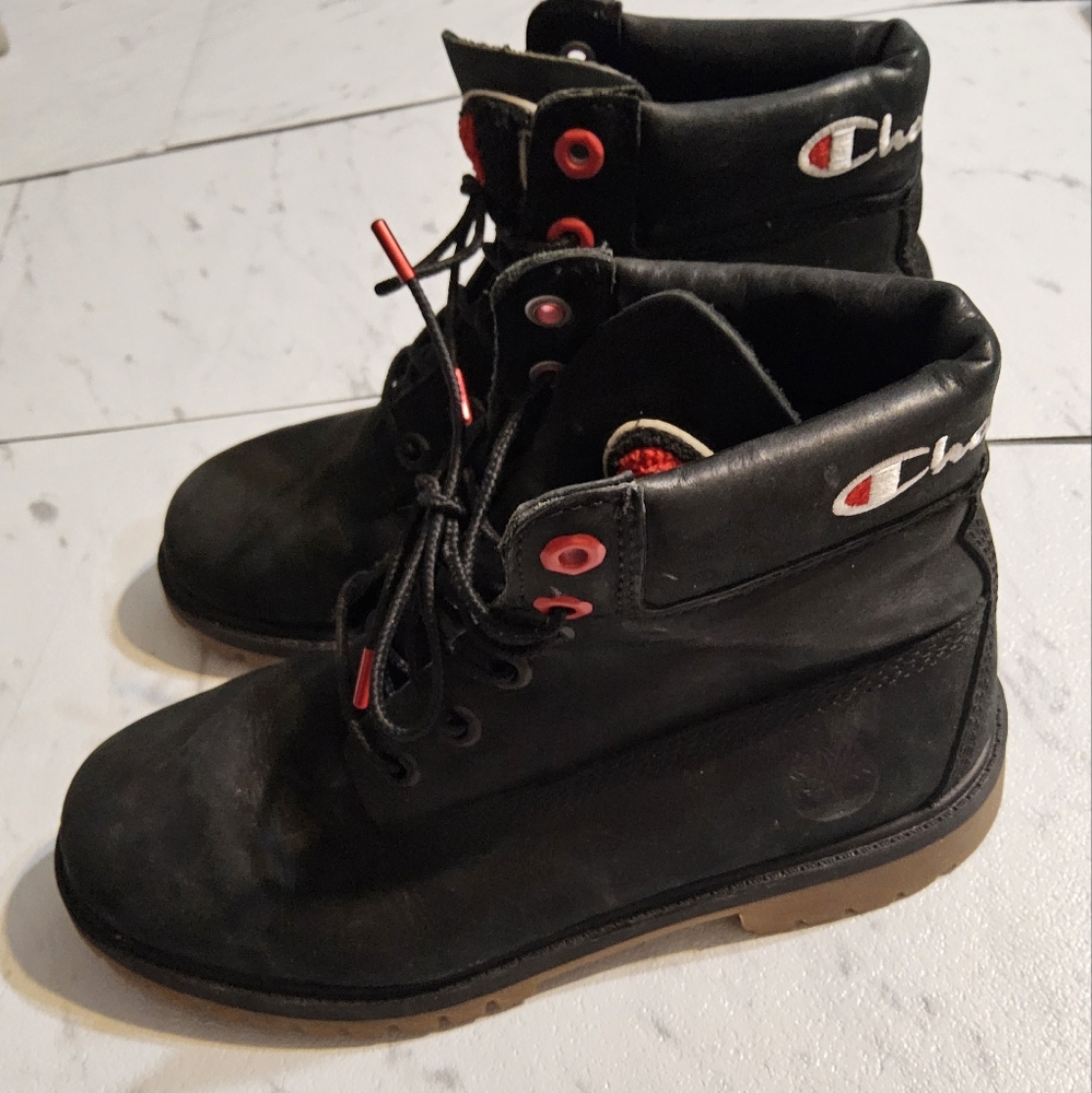 Champion X Timberland Boots